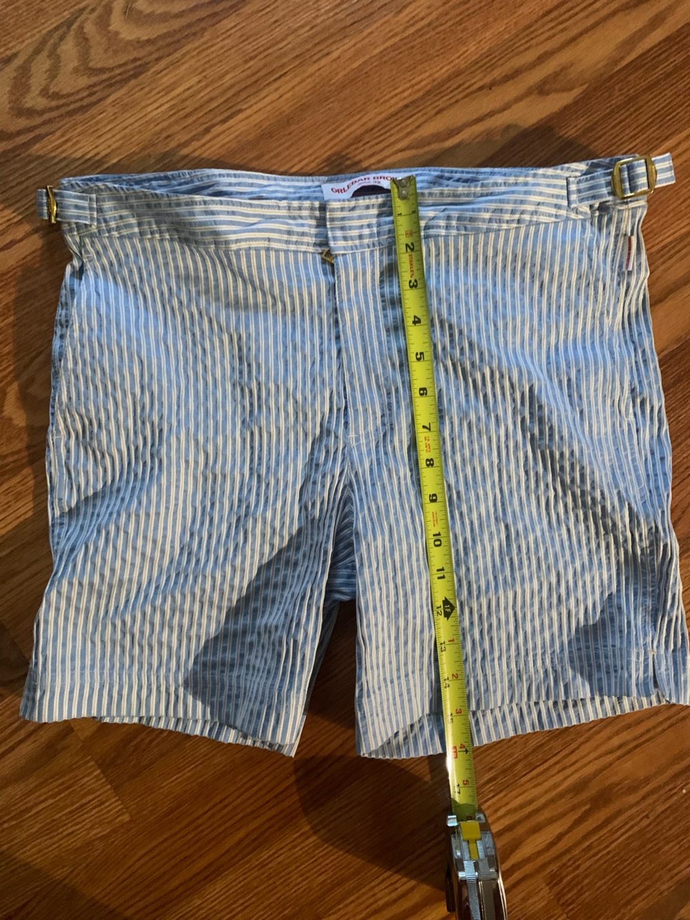 Orlebar Brown Seersucker Striped Swim Short / Swim Trunks - Picture 6 of 6